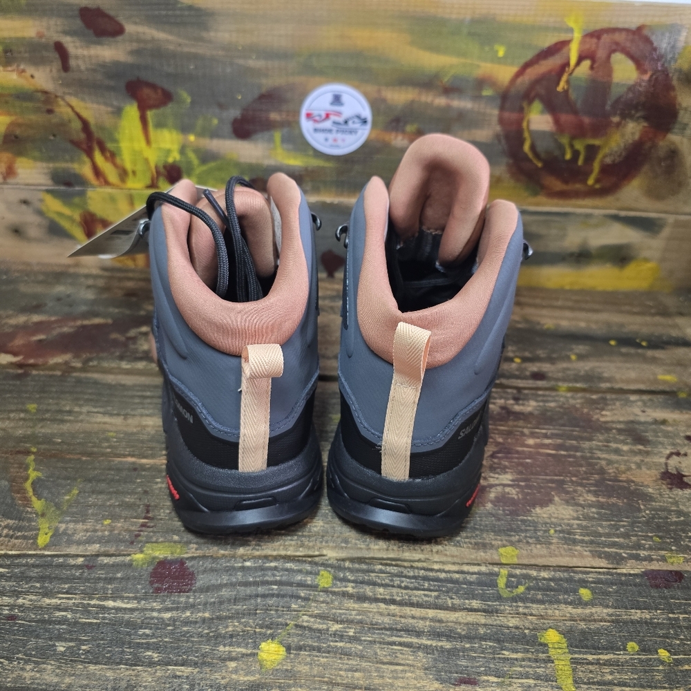 Size‎ 9 - Salomon X Ultra 4 GORE-TEX Mid Ebony Mocha Mousse Women - Picture 6 of 8